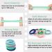 Elastic Hair Ties for Women Girls - 100 Pcs, No Damage Rubber Bands for Thick Thin Hair, Soft Ponytail Holders in 12 Colors - Buy Online on GoSupps.com