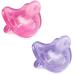 Chicco Physio Soft Pacifier Set for Girls (6-16 Months) - 2-Pack | Best International Shipping - Buy Online on GoSupps.com