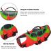 Dog Life Jacket - Adjustable Size with Handle for Swimming & Boating | Turtle Style (S) - Buy Online on GoSupps.com