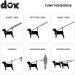DDOXX Nylon Dog Leash - 2m Adjustable for All Dog Sizes - Blue S (1.5 x 200 cm) - International Shipping Available - Buy Online on GoSupps.com