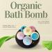 6 Extra Large 5.2 oz. Hand Made Vegan Organic Bath Bomb Set Perfect for Bubble & Spa Bath (Christmas Packed Box) - Buy Online on GoSupps.com