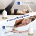 100ml Ultrasonic Essential Oil Diffuser | Cool Mist Aromatherapy Diffuser with Waterless Auto Shut-Off & 7 Color LED Lights - Ideal for Home, Yoga, Spa | Ceramic Design - Buy Online on GoSupps.com