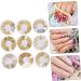 minkissy 9 Boxes Nail Art Accessories Nail Art Jewels Bling Ornaments Rivet Manicure Sticker Metal Nail Sequins Manicure Diy Decor Nail Decals Metal Stickers 3d Plastic - Buy Online on GoSupps.com