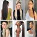 32inch Long Braid Ponytail Extension with Elastic Tie Sleek Straight Braids Ponytail Natural Soft Synthetic Hairpiece for Women Girls (#1B 32INCH/80CM) 32INCH/80CM #1B - Buy Online on GoSupps.com
