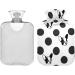 Naanle Polka Dots Hot Water Bottle - 2L Large Transparent Dog Mop for Pain Relief & Cold Therapy | Ideal Hand & Feet Warmer - Buy Online on GoSupps.com
