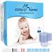 Easy@Home Ovulation Test Strips, 100 Pack Fertility Tests, Ovulation Predictor Kit, FSA Eligible, Powered by Premom Ovulation Predictor iOS and Android App, 100LH+100 Urine Cups