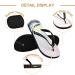 Buy Mnsruu Cherry Blossom Sea Wave Flip Flops & Sandals | Stylish Slippers for Hotel Spa & Travel - Unisex Footwear - Buy Online on GoSupps.com