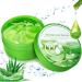 Gel d'aloe vera - 300 ml - Cr me hydratante 99 % d'aloe vera pur pour le visage et le corps - Gel hydratant naturel pour peau s che coups de soleil acn - Apaisant apr s-soleil