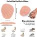Riootlnm Anti-Slip Ball of Foot Cushions | Metatarsal Pads for Foot Pain Relief | Comfort for High Heels & Loose Shoes | Ideal for Blisters & Heel Grips - Buy Online on GoSupps.com