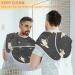 Galaxy Cat Beard Bib Apron | Non-Stick Waterproof Hair Catcher for Men | Perfect Grooming Cape with Suction Cups - Ideal Gifts - Buy Online on GoSupps.com
