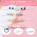 Soft Fexible Pacifier Clip Set - 4 Pack for Newborn Boy and Girl | Binky Holder Clips | Neutral Baby Shower & Christmas Gift - Buy Online on GoSupps.com