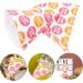 Healeved 100 Pcs Popcorn Bag Popcorn Cone Bags Cone Shaped Bags Candy Treat Bag Mini Treat Bags Cardboard Popcorn Boxes Mini Bags for Favors For Party Paper Child Packing Bag Christmas - Buy Online on GoSupps.com