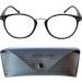 Shop Mini Stylish Reading Glasses | Round Frame Free Case 1.5 Diopters for Men & Women - Perfect Prescription Reading Aid - Buy Online on GoSupps.com