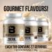 Iron Brothers Supplements - Premium Whey Casein Blend Protein Powder | 100% Pure Whey Isolate - BCAA for Muscle Growth Performance & Recovery | Whey Protein Powder Vanilla - Gluten-Free | 27 Servings - Buy Online on GoSupps.com