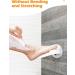 Tokokimo Shower Foot Rest - Non-Slip Pedicure Stool for Shaving Legs, No Drill Bathroom Pedal - Buy Online on GoSupps.com