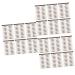 FOMIYES 18 Pcs Eyebrow Stickers Decal Stickers Brown Eyebrow Sticker Eyebrow Tool Woman Transfer Stickers