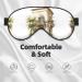 SSIMOO Antique Greek Soft Sleep Eye Mask with Roman Olive Branch - Breathable Travel Eye Patch for Women | Perfect Relaxation Gift - Buy Online on GoSupps.com