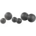 Newgen Medicals Igelball Massage Back: 4 Set Massage Balls & Fascia trainers for back & Co. (Massage set back massage balls fascia foot massage)