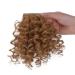 Bangs Hair Clip Synthetic Fringe Curly Bangs Clips in Hairpieces Short Afro Curly Bangs Heat Resistant Soft Thick Front Fringe Hair Pieces Hair Extensions for Women Hairpieces (Color : B Size : 6in 6inches B