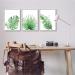 Stupell Industries Green Leaves Modern Tropical Palm Fans White Framed Wall Art White Framed Green - Buy Online on GoSupps.com