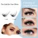 Lash Clusters 84 Pcs Individual Eyelash Extensions Thin Band Soft Frost D-Mix 8-16mm - Buy Online on GoSupps.com
