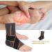 Adjustable Ankle Support Brace for Men & Women | Compression Wrap for Achilles Tendon & Plantar Fasciitis Relief | Eases Pain & Swelling Stabilizes Ligaments - Buy Online on GoSupps.com