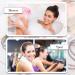 6-Piece Double Row Plastic Headband Set for Women and Girls - Non-Slip Hair Hoop Accessory in 5 Colors - Buy Online on GoSupps.com