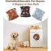 Premium Washable Belly Bands for Male Dogs - Pack of 3 | Dog Diapers & Belly Bands (S Print) - International Shipping Available - Buy Online on GoSupps.com