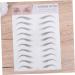 CIMAXIC 2pcs 3d eyebrow stickers suit realistic eyebrow tattoos Makeup eyebrow shape stencil Miss - Buy Online on GoSupps.com