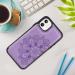 Bizzib for iPhone 11 Case Leather Wallet with Card Holder Flip Cover Kickstand Card Slots Double Magnetic Clasp Shockproof Heavy Duty Protective Case for iPhone 11-Floral Purple Flower Purple - Buy Online on GoSupps.com