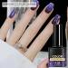 Gel Nail Polish Glitter Cat Eye Gel Nail Varnish Sparkly Purple UV/LED Soak-Off Gel Nail Varnish Highly Pigmented 9D Magnetic Nail Gel Shimmer Galaxy Nail Art Salon DIY Gifts - Buy Online on GoSupps.com