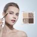 Eyeshadow | Highly Pigmented 4 Colors Eye Shadow Palette - Highly Matte & Shimmer Neutral Eyeshadow Makeup Blendable Lasting Eye Shadow Cosmetics Sillervan 05 - Buy Online on GoSupps.com