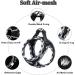 Doramio Step-In Dog Harness & Leash for Small Dogs - Reflective Breathable Anti-Pull Safety Vest | Cat Harness & Dishes (Black M) - Buy Online on GoSupps.com