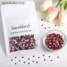Beadsland 1440 Pieces Flat Back Rhinestones - Red SS16 Nail Crystals for DIY Nail Art 3.8-4.0mm - Buy Online on GoSupps.com