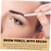 DOITOOL 4 pcs Enhancer Dual Makeup -in- Pencils Tool Brush with Pencil Brow Eyebrow 1 count (Pack of 1) Assorted Colorx2pcs - Buy Online on GoSupps.com