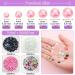8000pcs Flatback Pearls for Crafts - Assorted Sizes Half Round Pearl Beads for Nails, Makeup, Shoes & DIY Art - Buy Online on GoSupps.com
