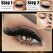 Zeaybsr Eyeliner Stickers - 6 Pairs Black Thick Reusable & Easy to Apply | Perfect for Effortless Eye Makeup - Buy Online on GoSupps.com