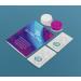 Buy Ibiza Blue Colored Contact Lenses - Monthly Soft Hydrogel - 2 Pieces + Lens Case | Natural Colors Series - Buy Online on GoSupps.com