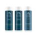 Oars + Alps Men's Sulfate Free Hair Shampoo Conditioner and Body Wash Kit Moisturizing Skin Care Infused with Witch Hazel and Tea Tree Oil Alpine Tea Tree Scent