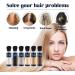 Supersize Color Fibers with Refill Set Colored Hair Thickener Hair Fibers for Men Women Hair Fiber Powder Temporary Hair Color for Root Touchup with Hair Thickening Powder (DARK BROWN) - Buy Online on GoSupps.com