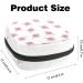 Women's Binding-Up Bags | Rose Flower Pattern Tampon Storage Bag with Zip Pockets | Multi-Functional Menstrual Tied Bag - Buy Online on GoSupps.com