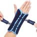 Willcom wrist bandage for women men carpal tunnel syndrome and pain relief wristwear RSI tendinitis sprains tendonal inflammation of the wrist (L right) l Right hand - wrist bandage