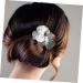 DOITOOL Wedding Hair Accessories Hair Accessories for Women Gold Hair Comb Bridal Hair Comb Bride Headpiece Bride Hair Accessory Flower Hair Side Comb Tiara Flowers Alloy Miss Korean - Buy Online on GoSupps.com