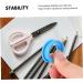 Buy Healeved 6-St Scissor Ring Scissors | Bling Accessories for Pet Grooming | Thumb Ring & Gel Grip - International Shipping Available - Buy Online on GoSupps.com
