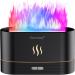 Flames Aroma Diffuser - 7-Color Light Essential Oil Humidifier for Home Office Yoga & Kids - Automatic Switch-Off (Black) - Buy Online on GoSupps.com