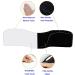 Memory Foam Lash Pillow for Eyelash Extensions | Ergonomic Curve, Neck Pain Relief | Contour Beauty Salon Bed Pillow (Black) - Buy Online on GoSupps.com