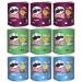 Snack Tub Bundle with Pringles Texas BBQ Tub 40g x3 Sour Cream & Onion Tub 40g x3 & Salt & Vinegar Tub 40g x3 (9 Pack)