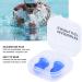  2 Pcs Waterproof Silicone Ear Plugs - Noise Reduction for Swimming Sleeping & Flying | Soft & Comfortable for Long-term Wear (Blue Large + PP Box)  - Buy Online on GoSupps.com