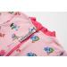 BONVERANO Baby Girls Swimsuit | Long Sleeve One Piece Swimwear UPF 50+ | 6-9 Months Pink - Buy Online on GoSupps.com