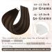 Ugeat Dark Brown Tape In Extensions - Real Hair Balayage 20 Pieces 30 cm #2/6/2 - International Shipping Available - Buy Online on GoSupps.com